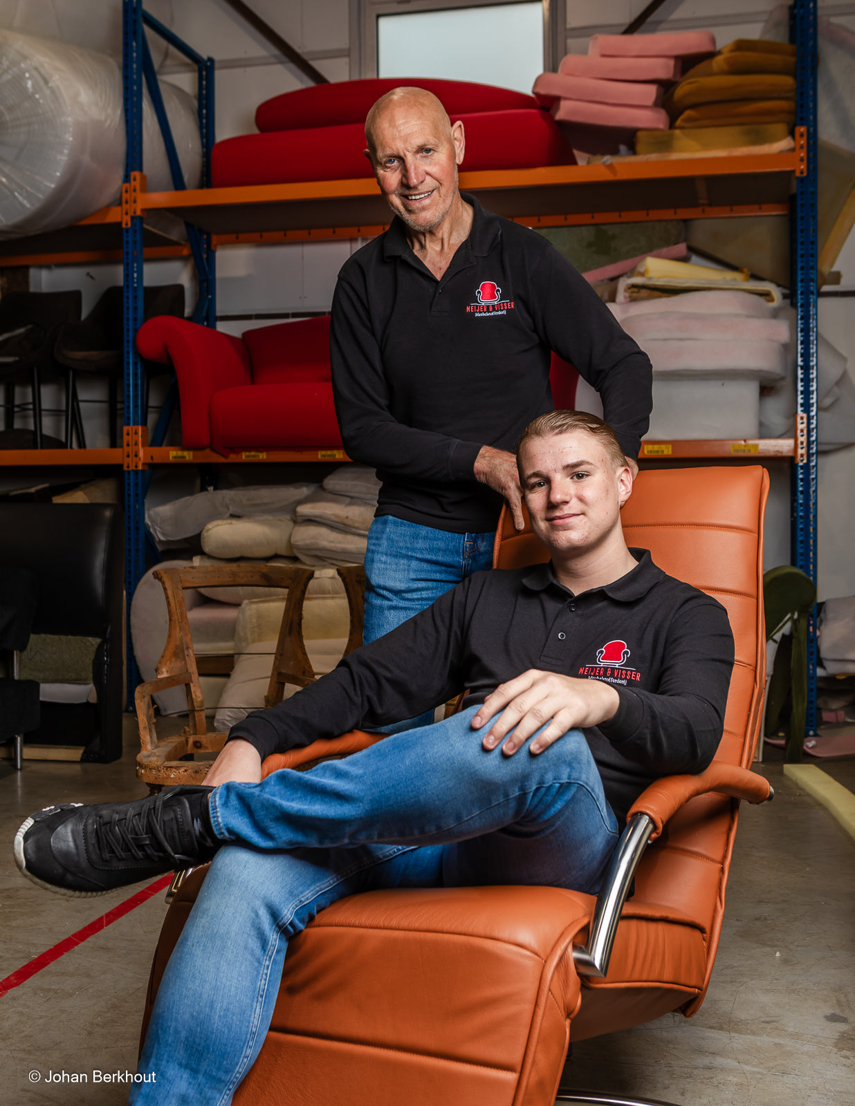 Cassina fauteuil stofferen